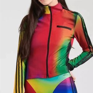 SOLD SOLD SOLD NWT Adidas x Paolina Russo Rainbow Gradient Full Zip Jacket